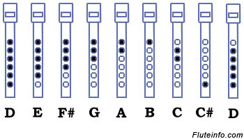 Penny Whistle Chart