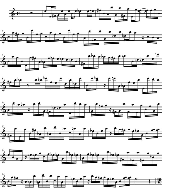 Fantasie 8 Sheet Music